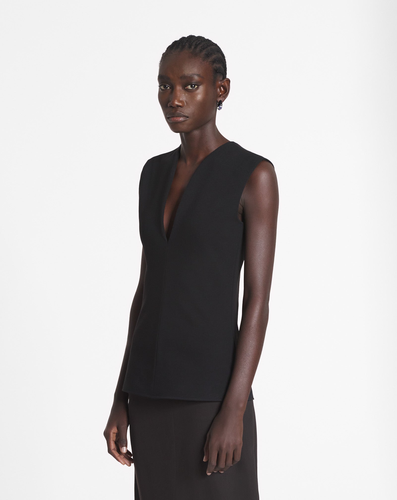 HAUT COL PLONGEANT EN JERSEY