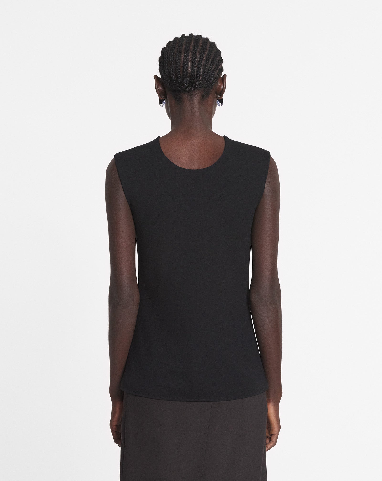 HAUT COL PLONGEANT EN JERSEY