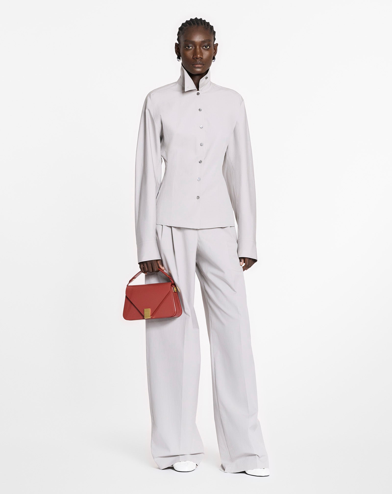 CHEMISE CINTRÉE EN COTON