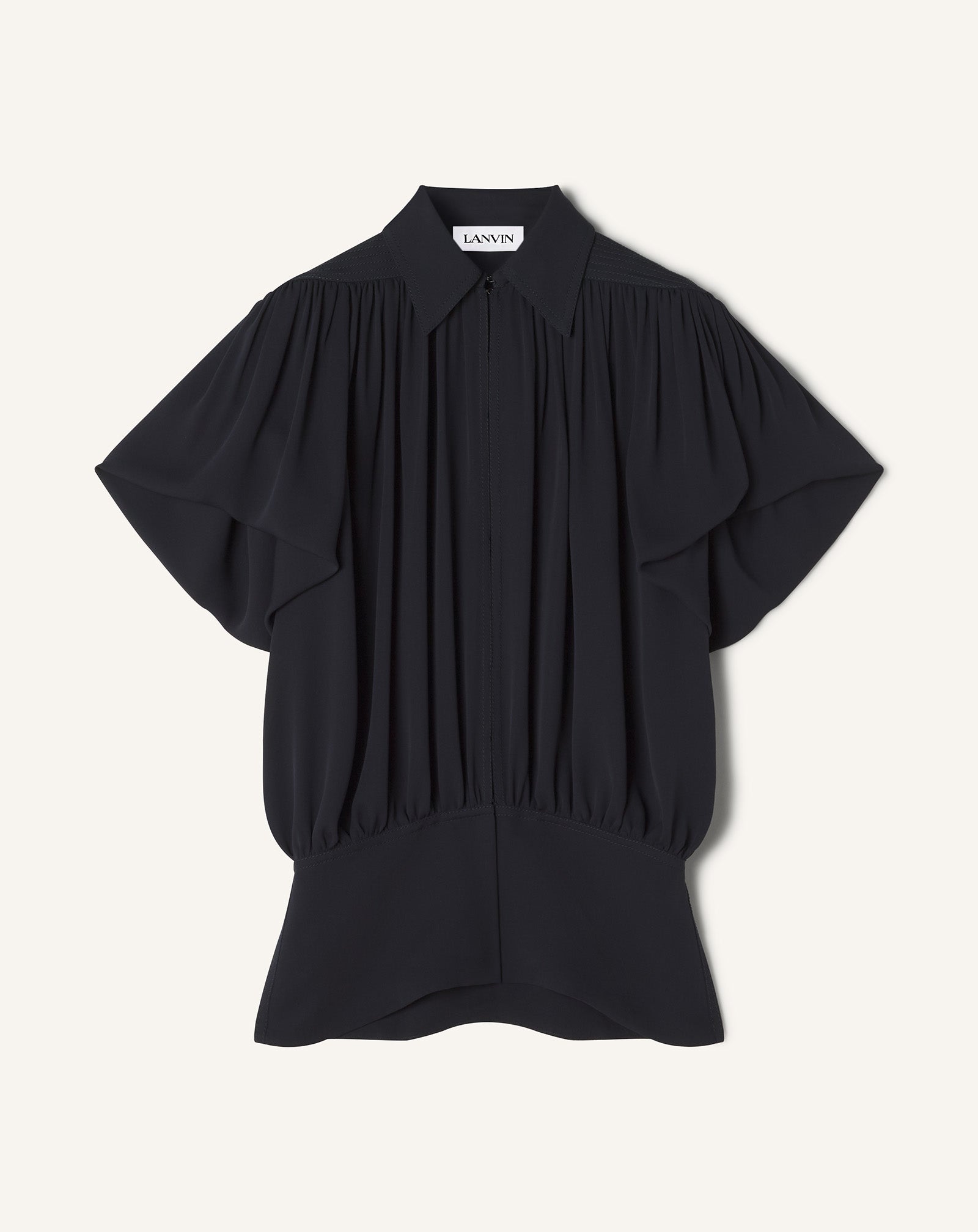 HAUT EN GEORGETTE DE SOIE