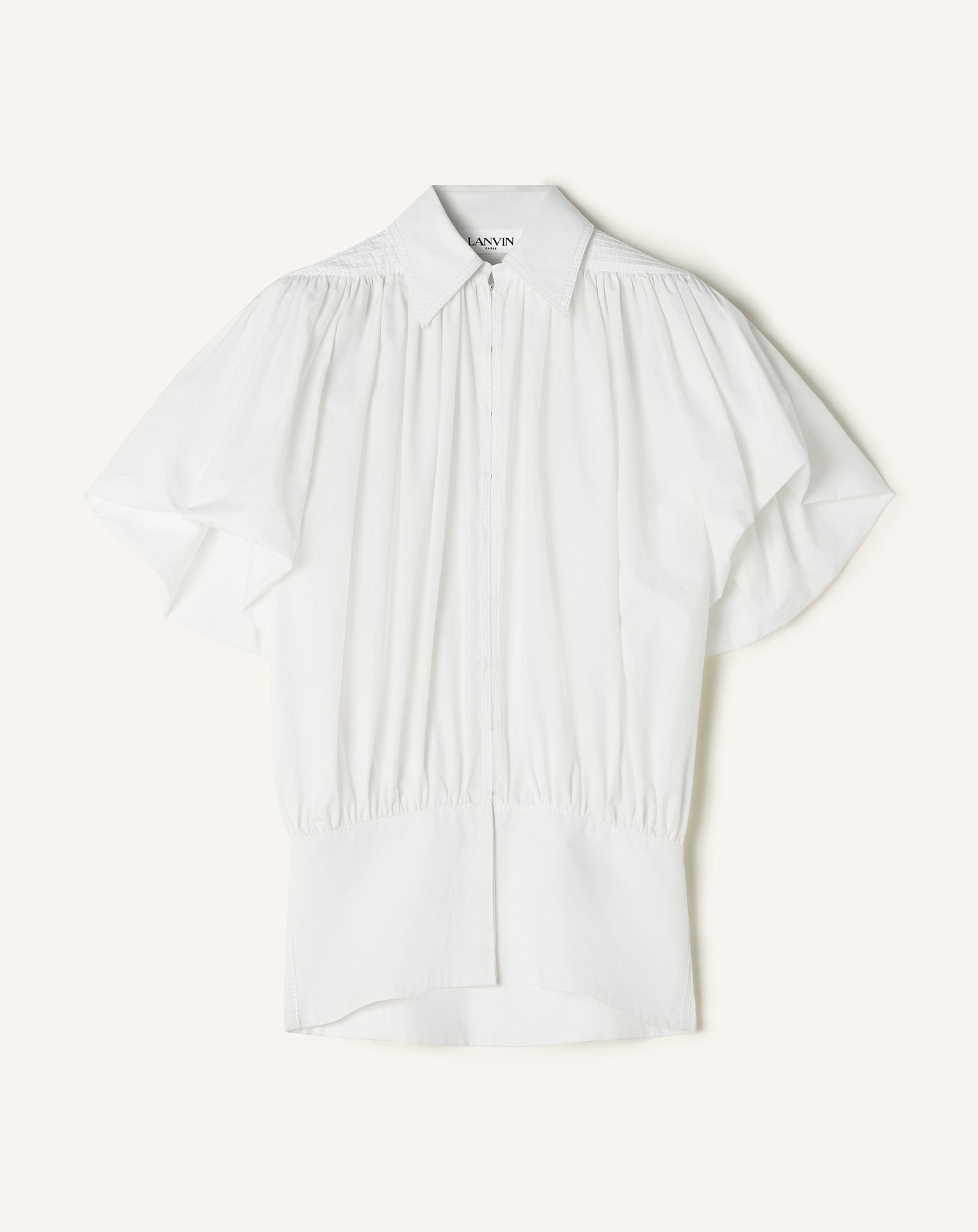 HAUT EN POPELINE DE COTON