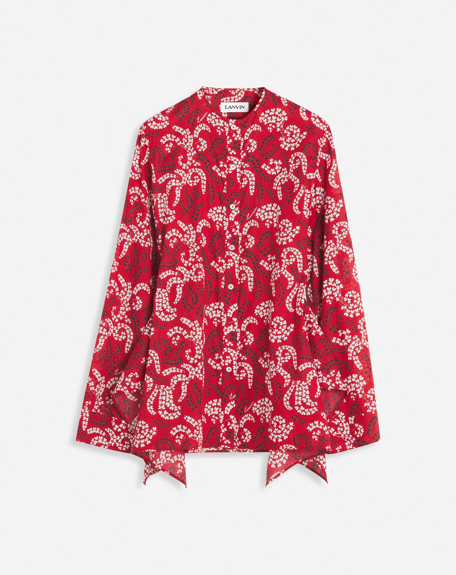 CHEMISE IMPRIMÉE EN VOILE DE COTON