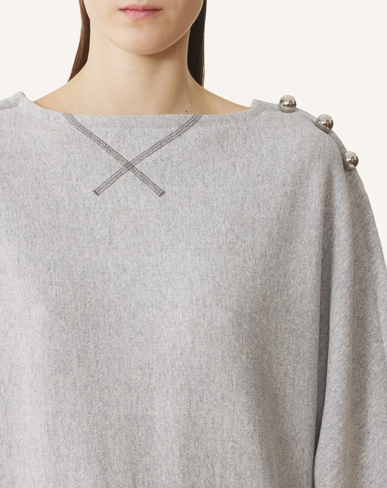 SWEATSHIRT COL BATEAU