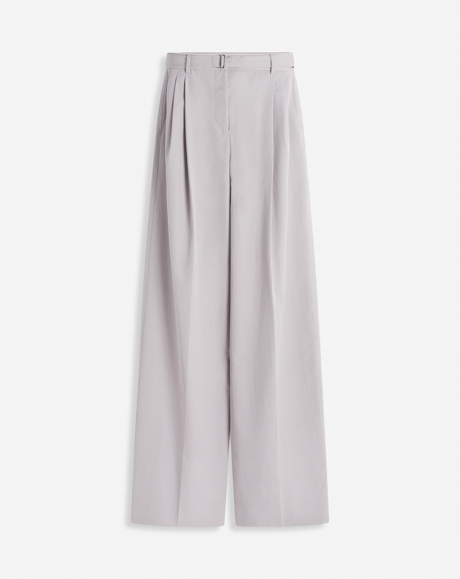 PANTALON À PINCES EN COTON