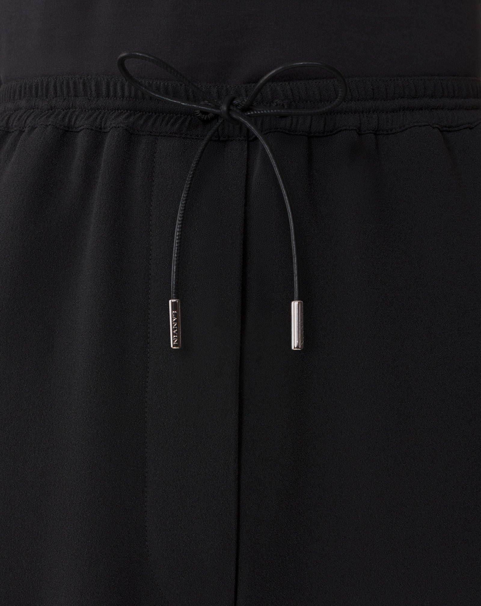 PANTALON LARGE EN SABLÉ