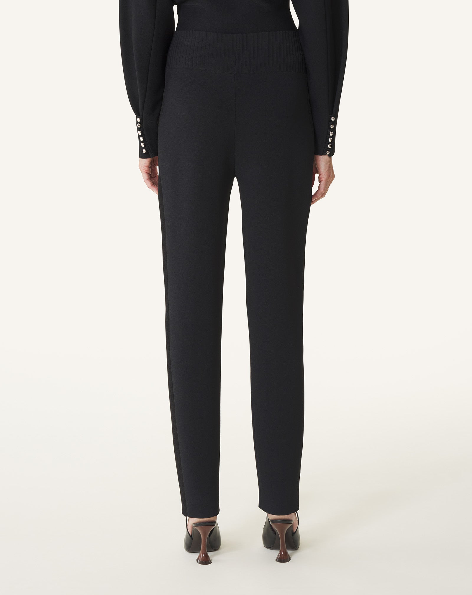 LEGGING EN VISCOSE NOIR