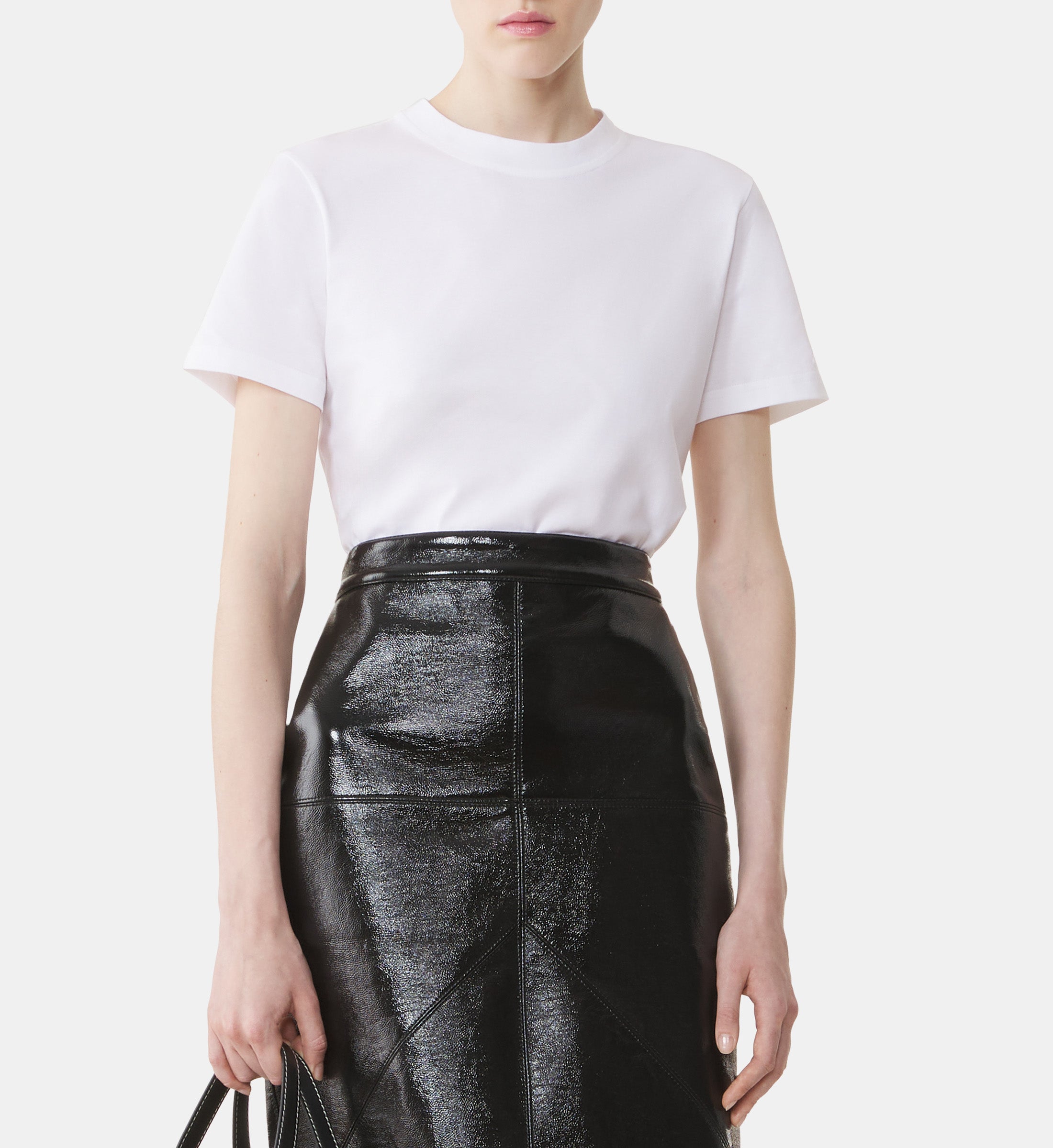 T-SHIRT DÉTAIL GROS GRAIN EN COTON