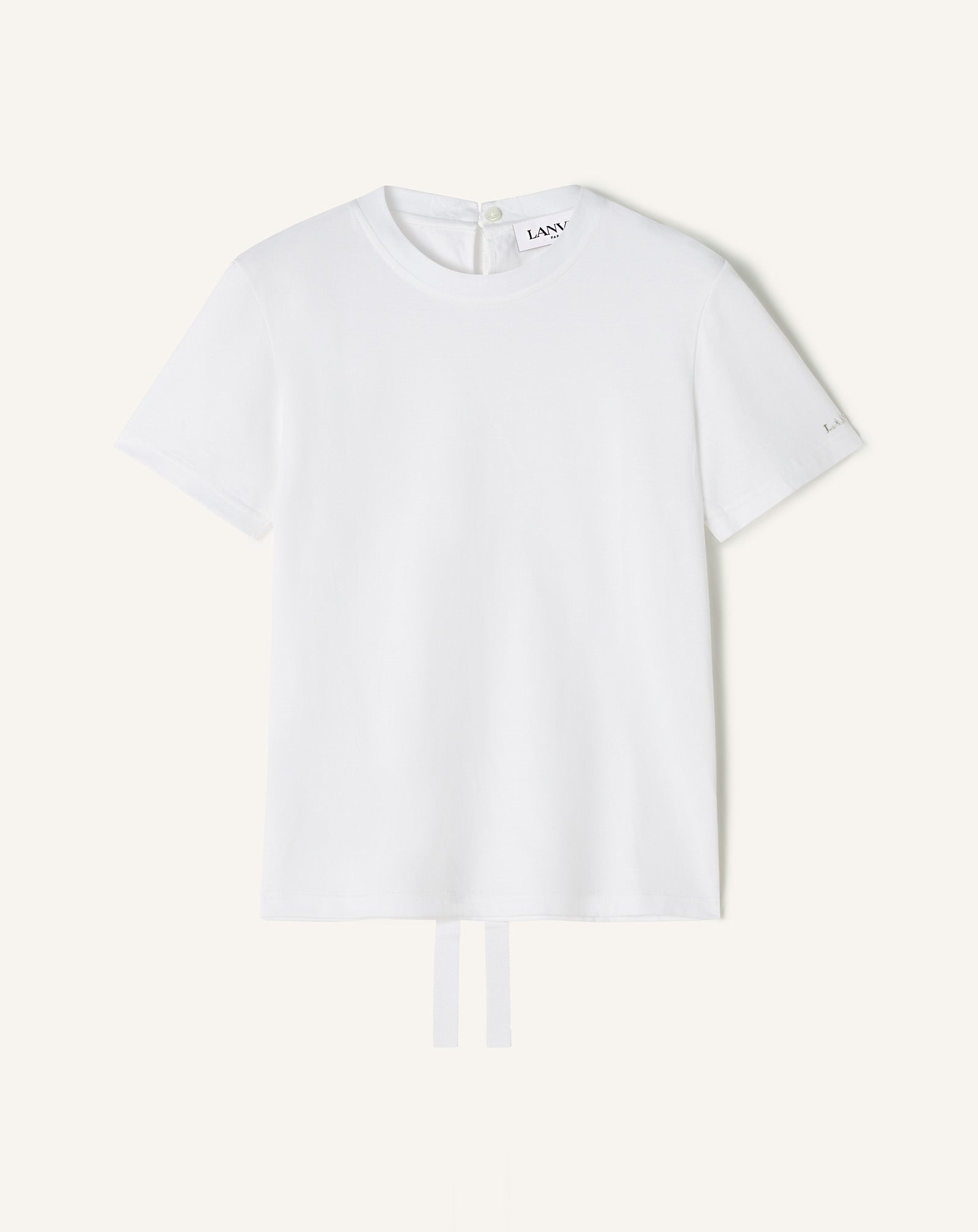 T-SHIRT DÉTAIL GROS GRAIN EN COTON