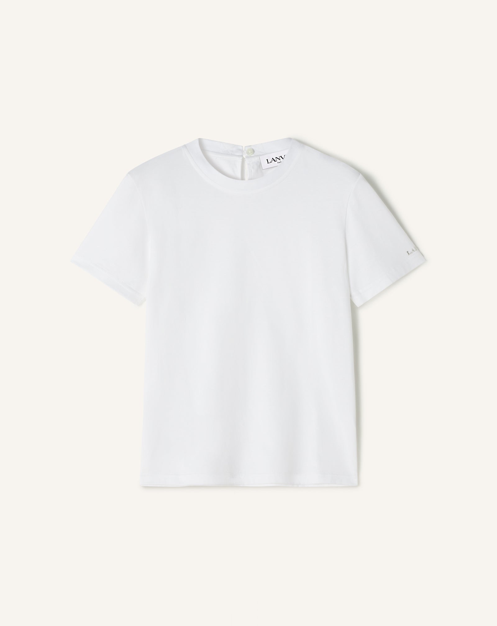 T-SHIRT DÉTAIL GROS GRAIN EN COTON