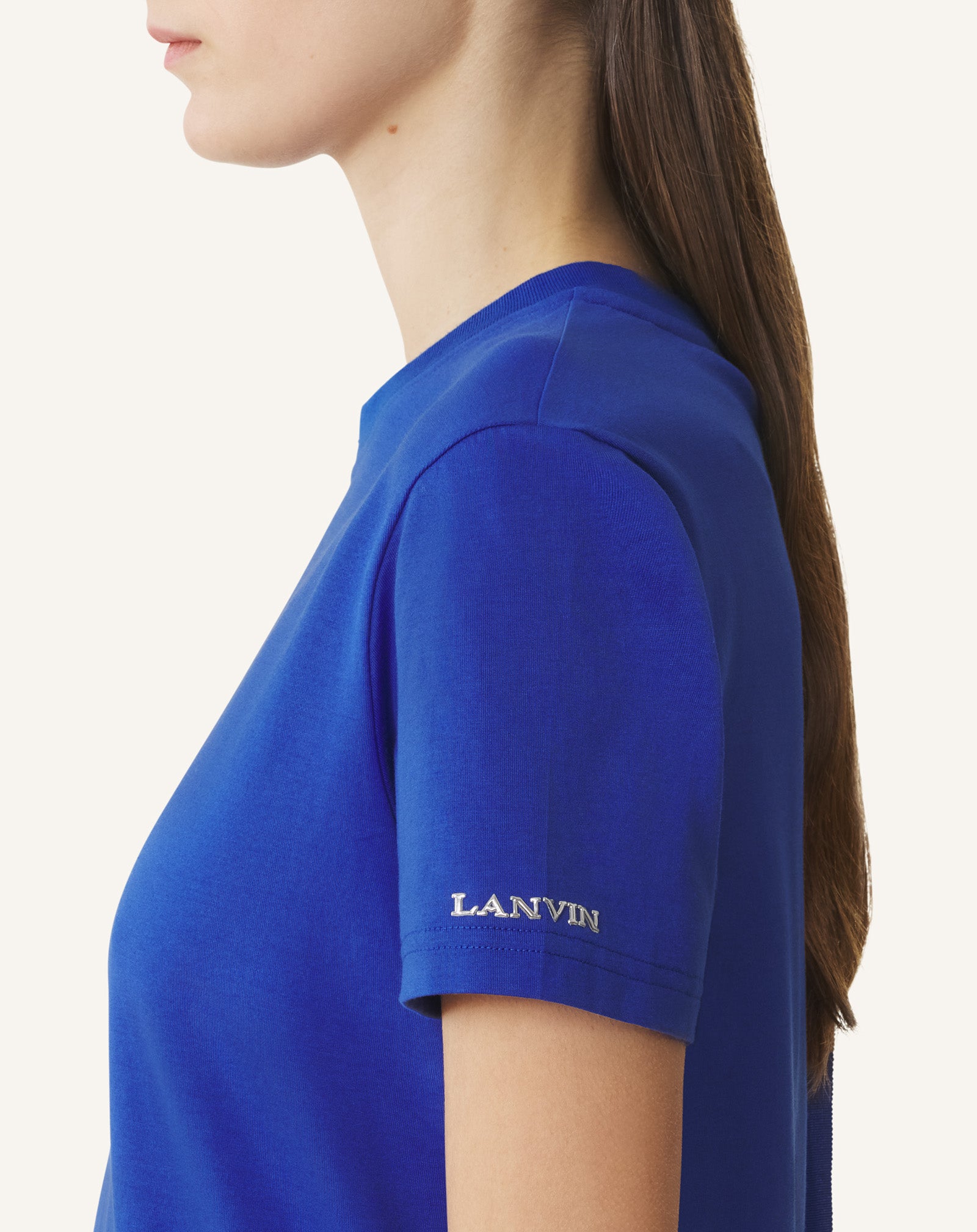 T-SHIRT DÉTAIL GROS GRAIN EN COTON