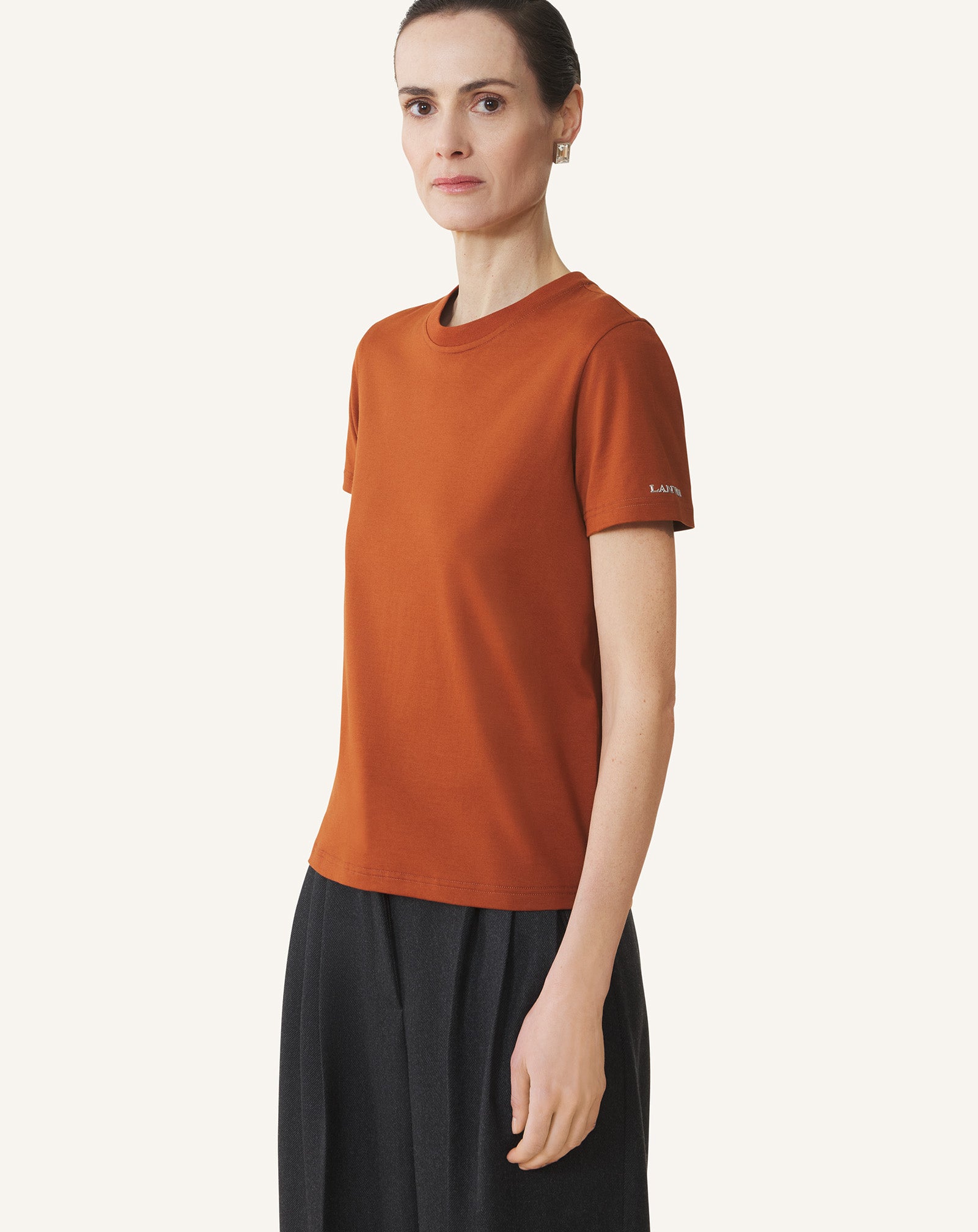 T-SHIRT DÉTAIL GROS GRAIN EN COTON