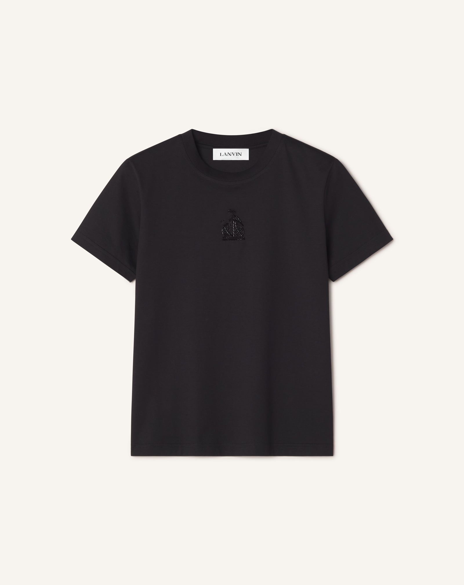 T-SHIRT BRODÉ LA MÈRE ET L'ENFANT EN JERSEY