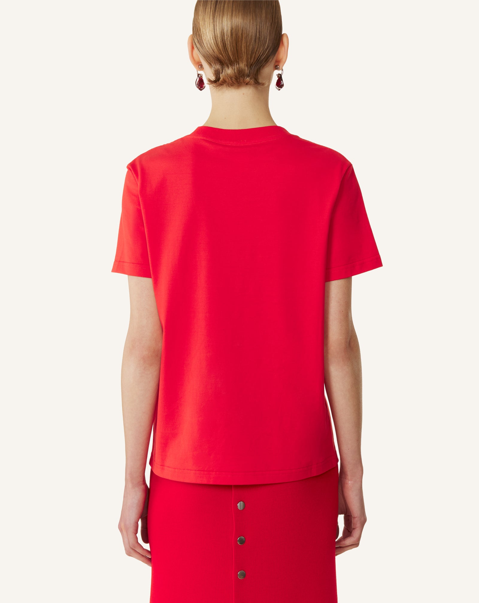 T-SHIRT BRODÉ LA MÈRE ET L'ENFANT EN JERSEY
