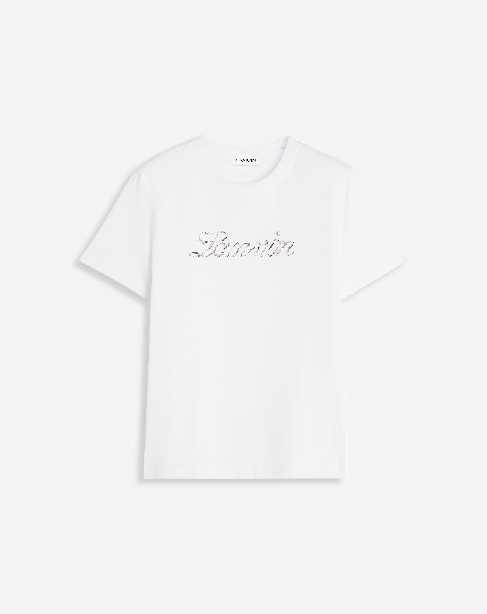 T-SHIRT BRODÉ LANVIN PERLE