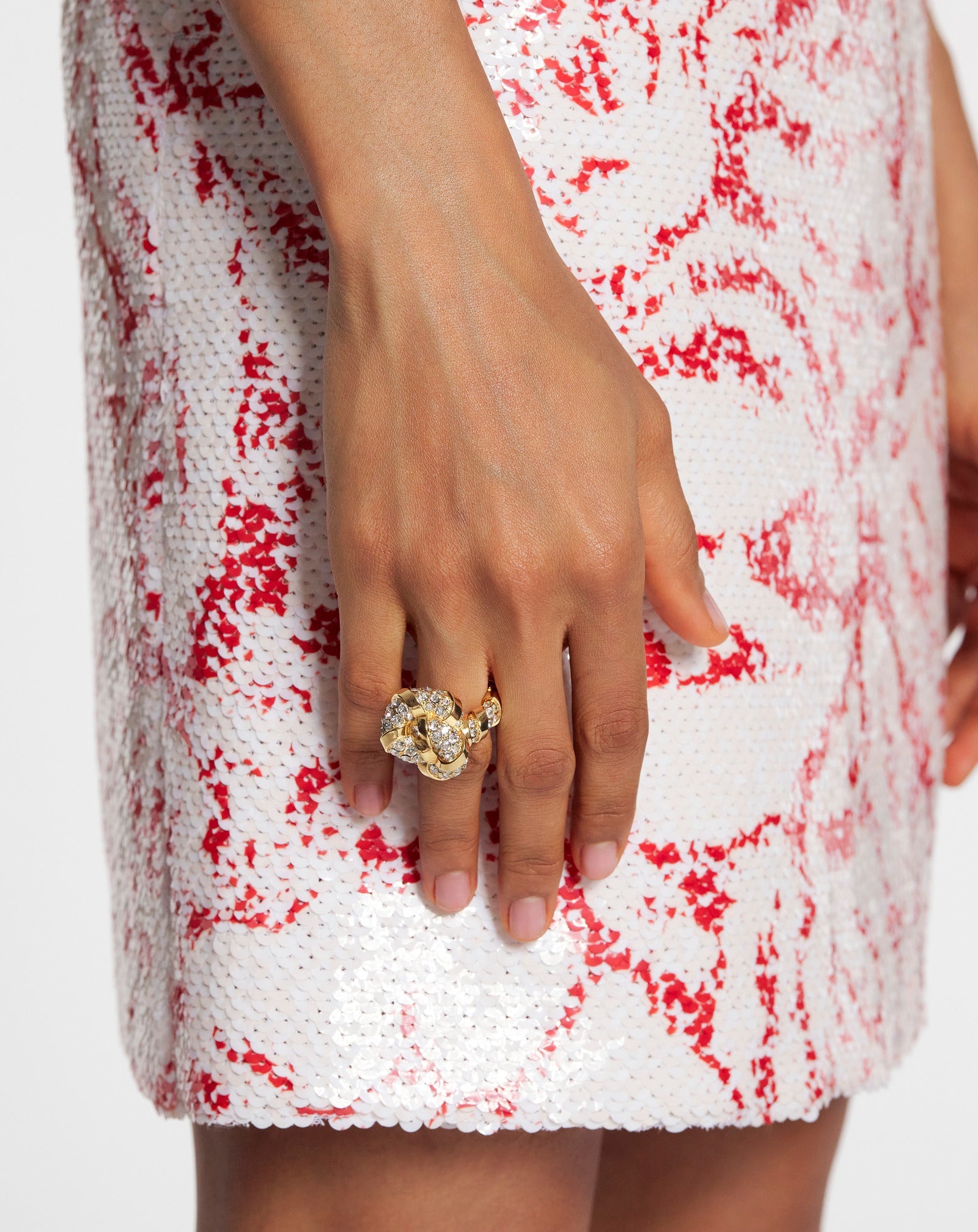 BAGUE MELODIE STRASSÉE